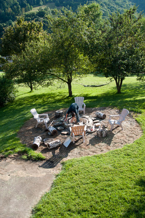 Project Fire Pit Post 4 Old Made New