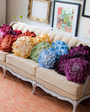 Ombre Rose Pillows
