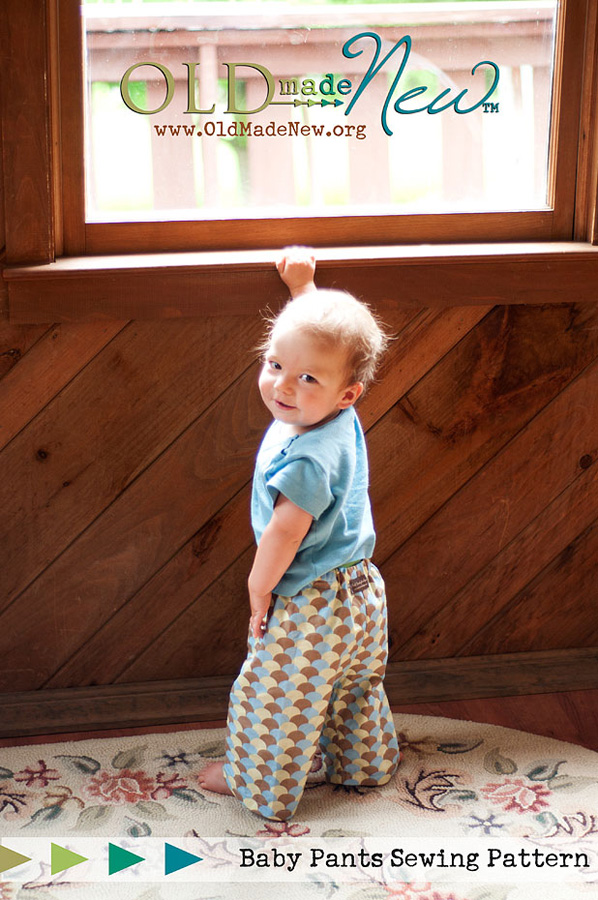 Free Baby Pants Pattern - Old Made New