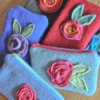 handmade cosmetic bag