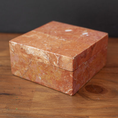Vintage Tessellated Stone Box