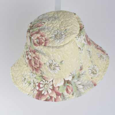 Vintage quilt hat